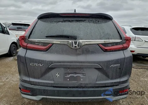 2022 Honda Cr-V Ex из США, поврежденный, VIN 2HKRW2H53NH651568